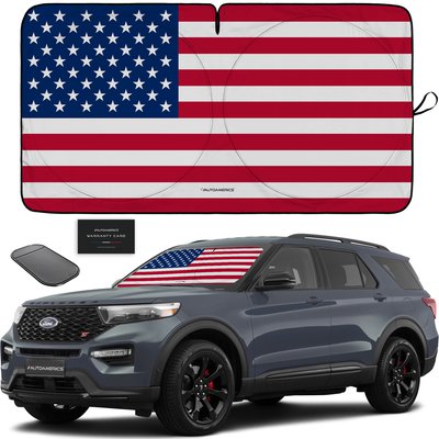 1-piece Original USA Flag Sunshade (Medium)