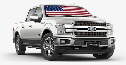 1-Piece Sunshade - Original American Flag